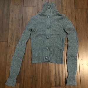 Hollister Gray Slim-fit Sweater (S/XS)